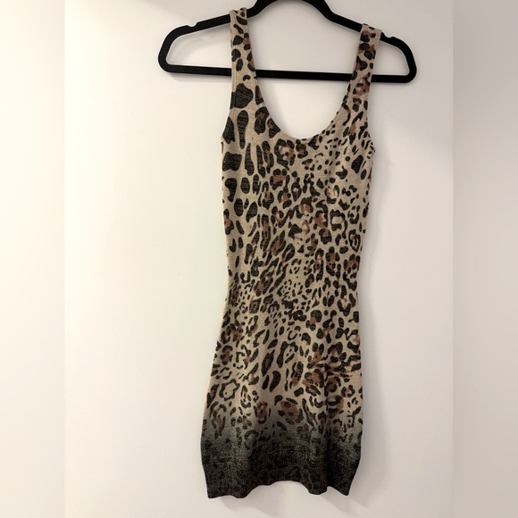 Guess by Marciano cheetah dress - Picture 1 of 2